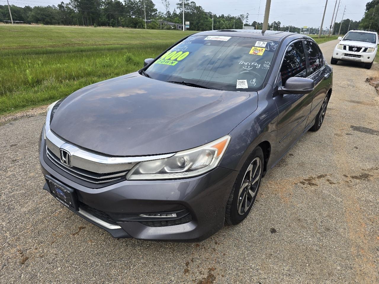 Honda Accord EX-L Sedan CVT w/ Honda Sensing 2017