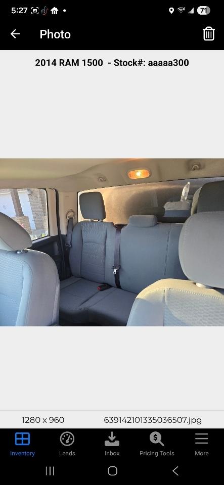 RAM 1500 Tradesman Quad Cab 4WD 2014