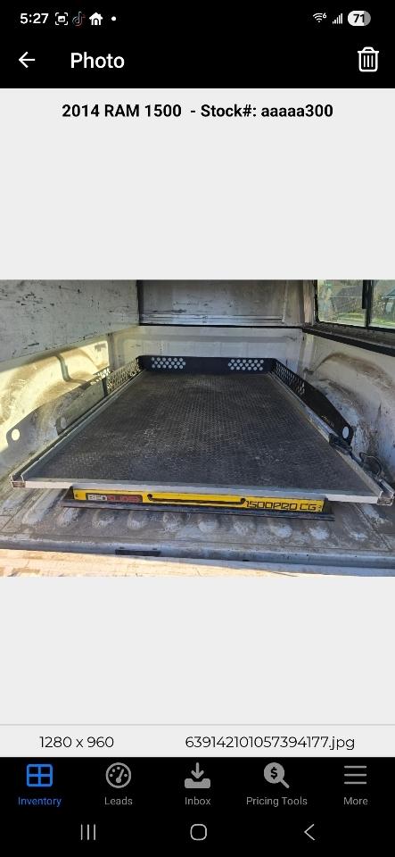 RAM 1500 Tradesman Quad Cab 4WD 2014