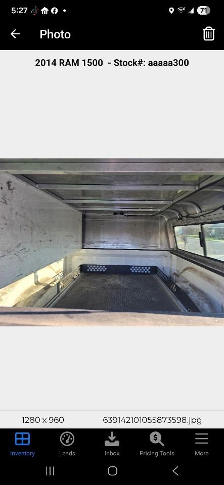 RAM 1500 Tradesman Quad Cab 4WD 2014