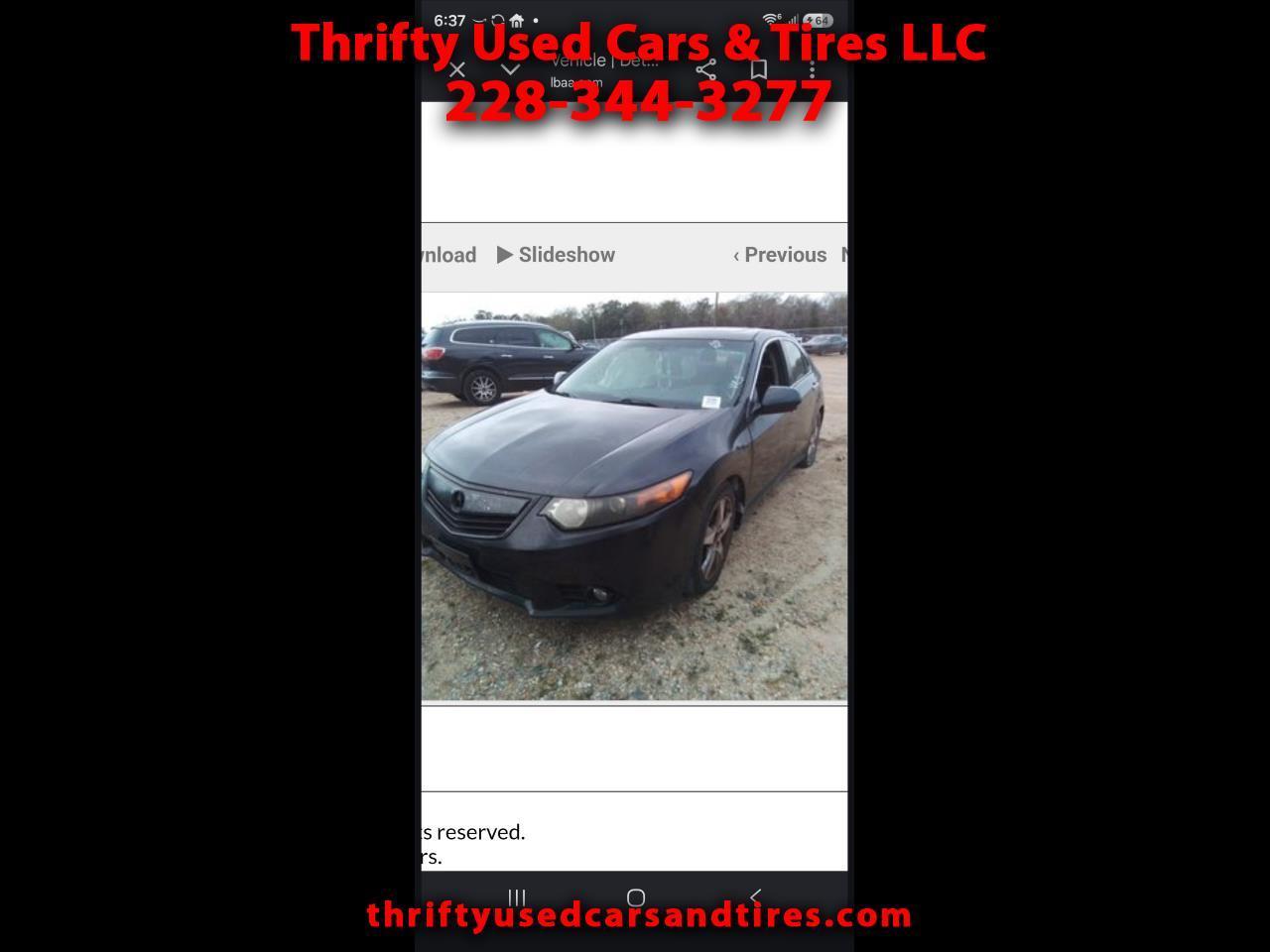 2012 Acura TSX 5-speed AT