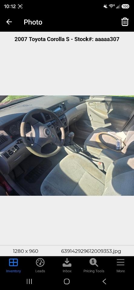 Toyota Corolla S 2007