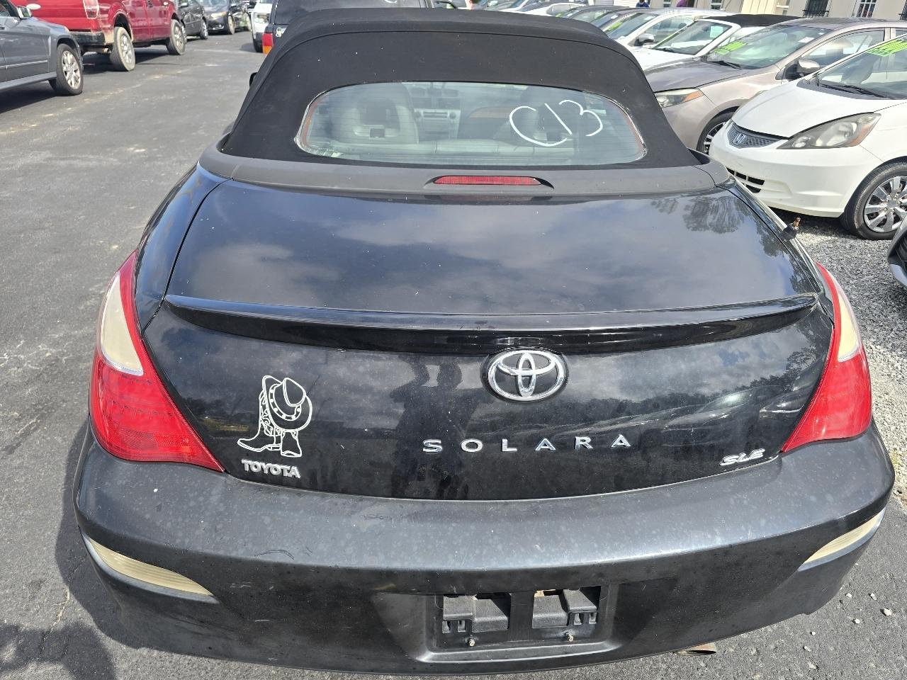 Toyota Camry Solara SE Convertible 2007