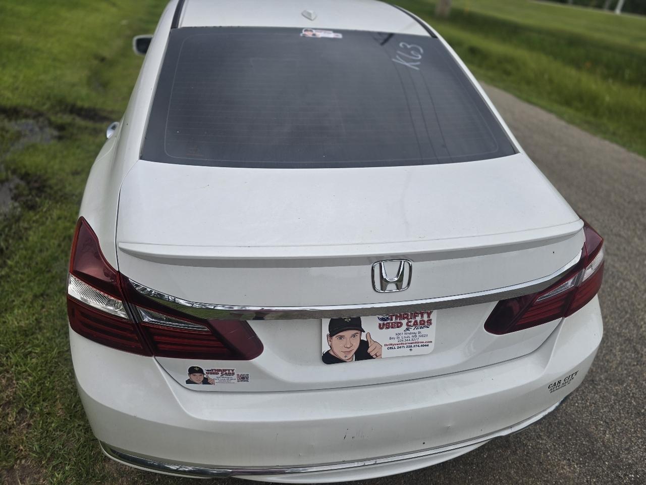 Honda Accord EX-L Sedan CVT 2017