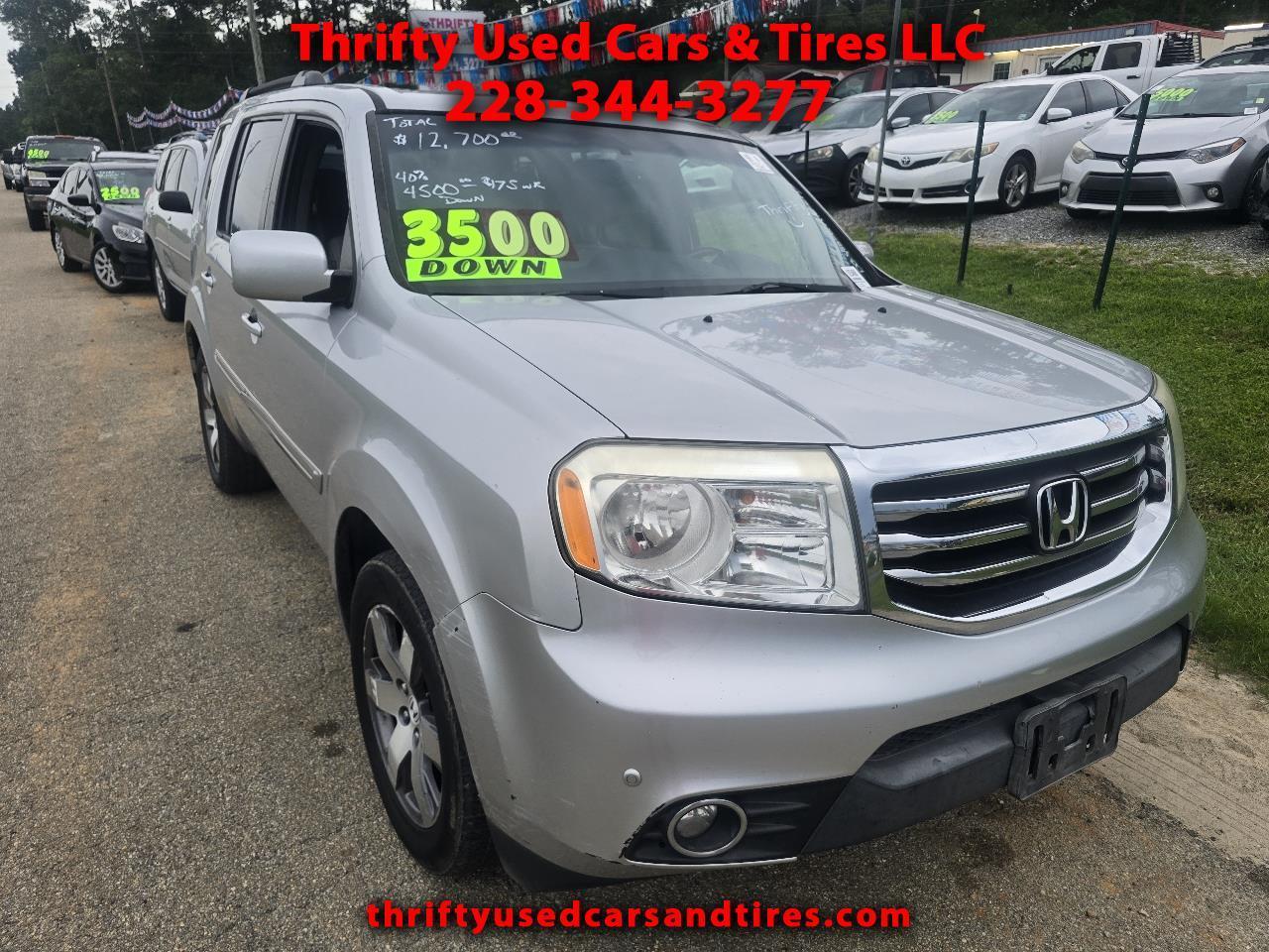 2013 Honda Pilot Touring 4WD 5-Spd AT with DVD