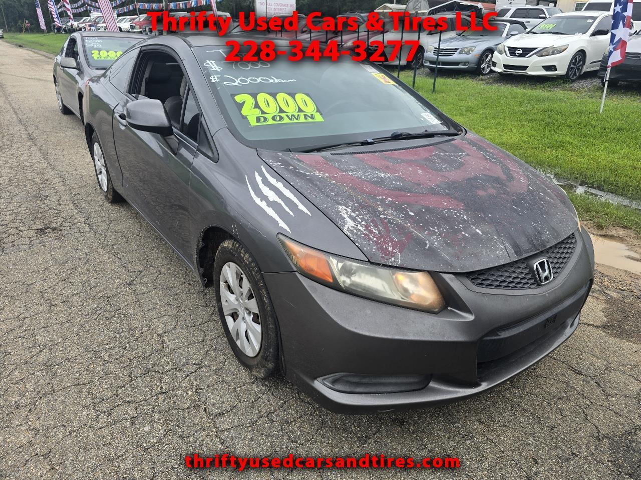 Honda Civic LX Coupe 5-Speed AT 2012
