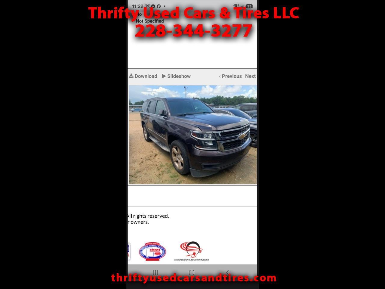 2015 Chevrolet Tahoe LT 2WD
