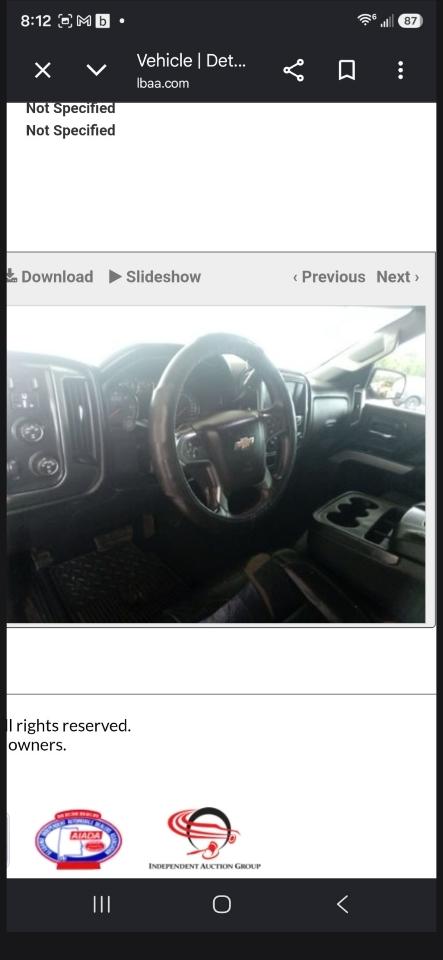 Chevrolet Silverado 1500 LT Crew Cab Long Box 4WD 2016