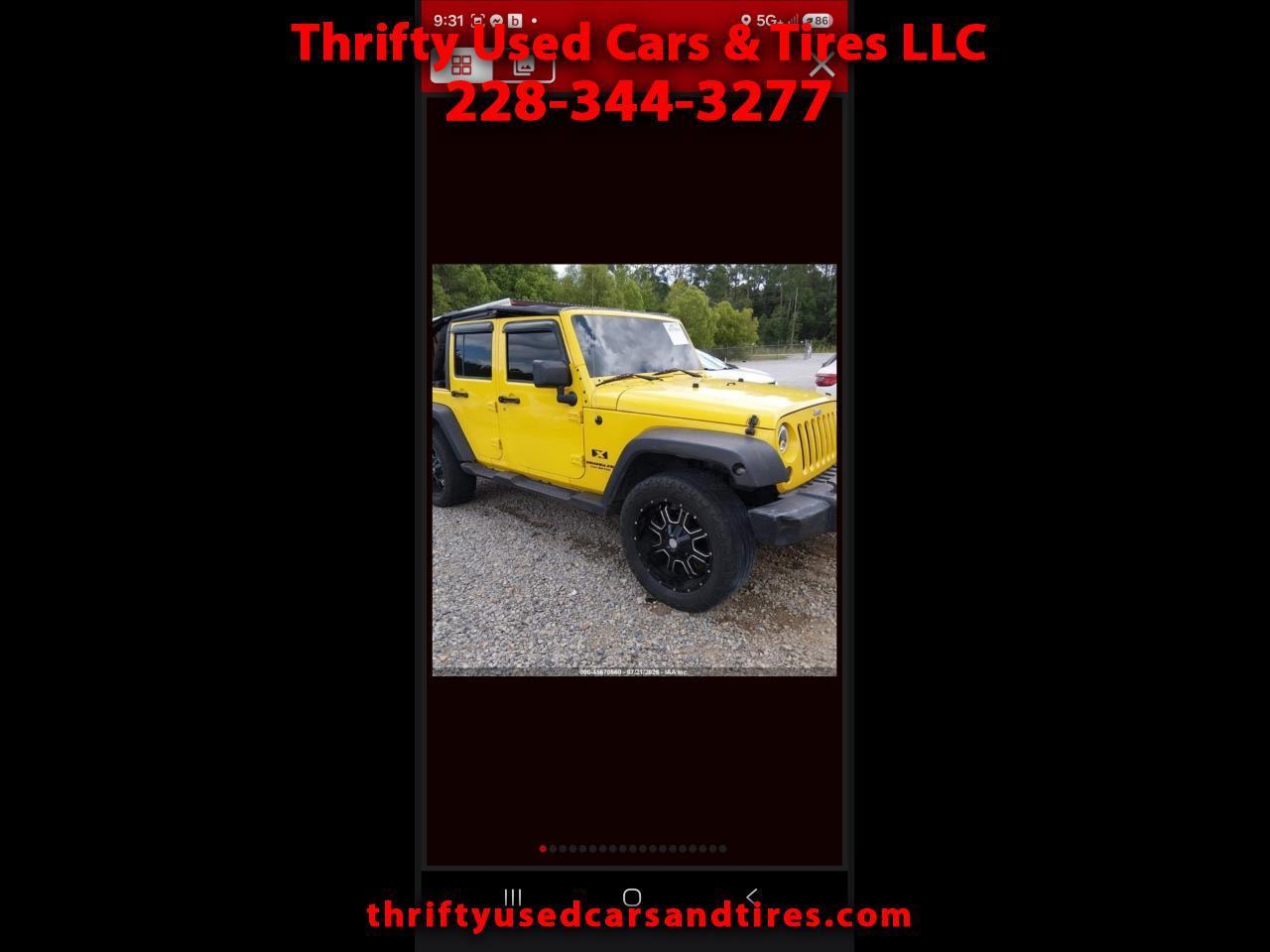 2008 Jeep Wrangler Unlimited X