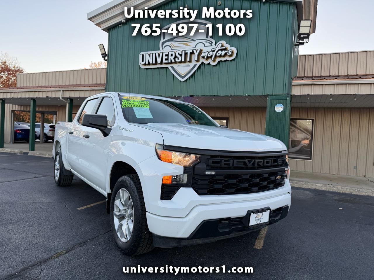 2022 Chevrolet Silverado 1500 Custom Crew Cab 4WD