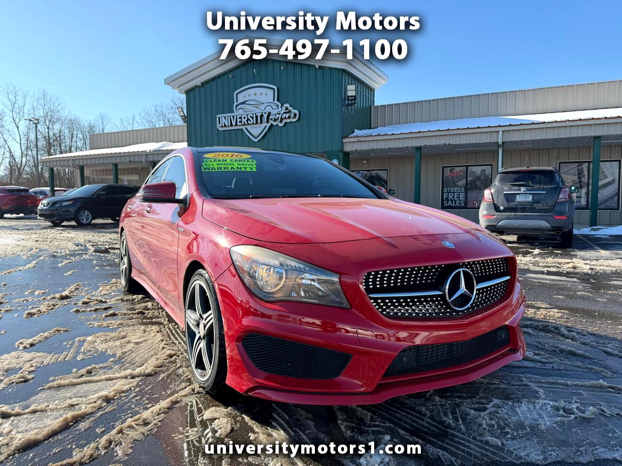 2016 Mercedes-Benz CLA-Class CLA250