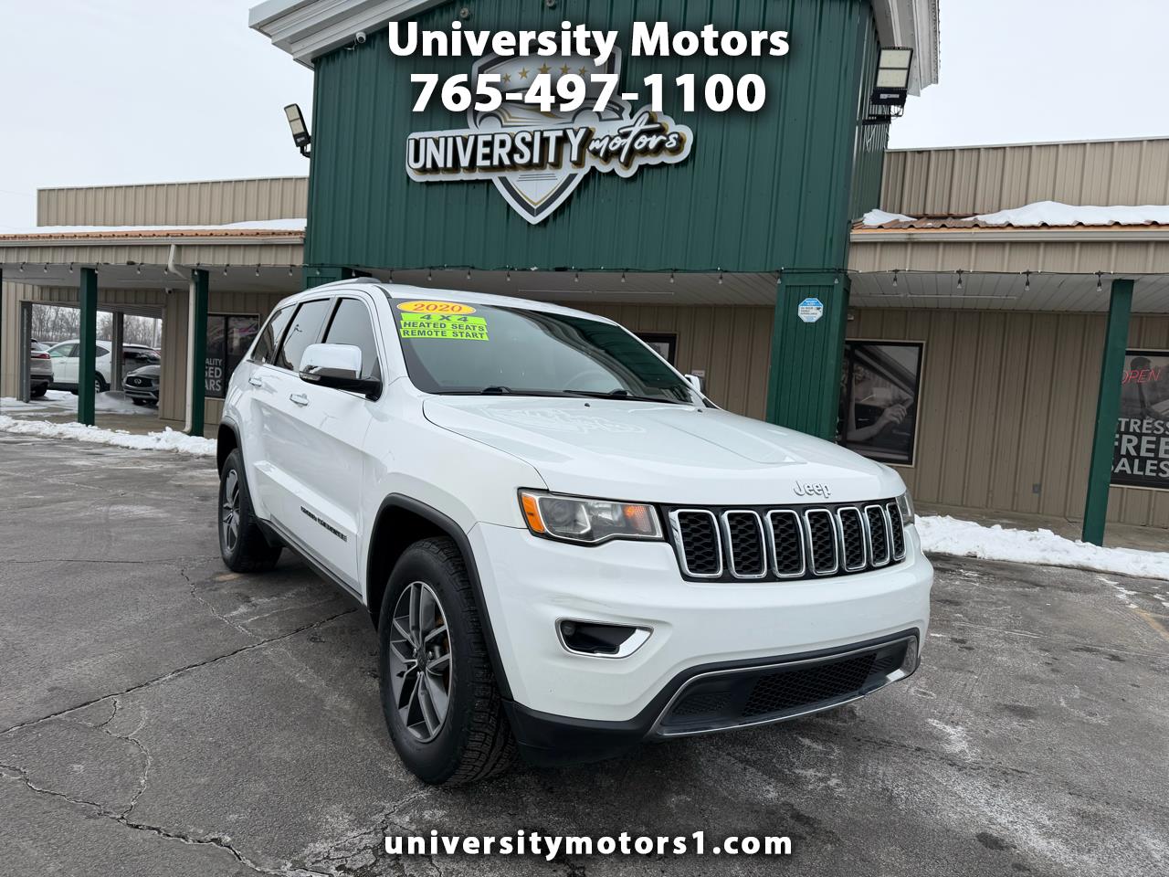 2020 Jeep Grand Cherokee Limited 4WD W/Moonroof & ProTech I Pkg