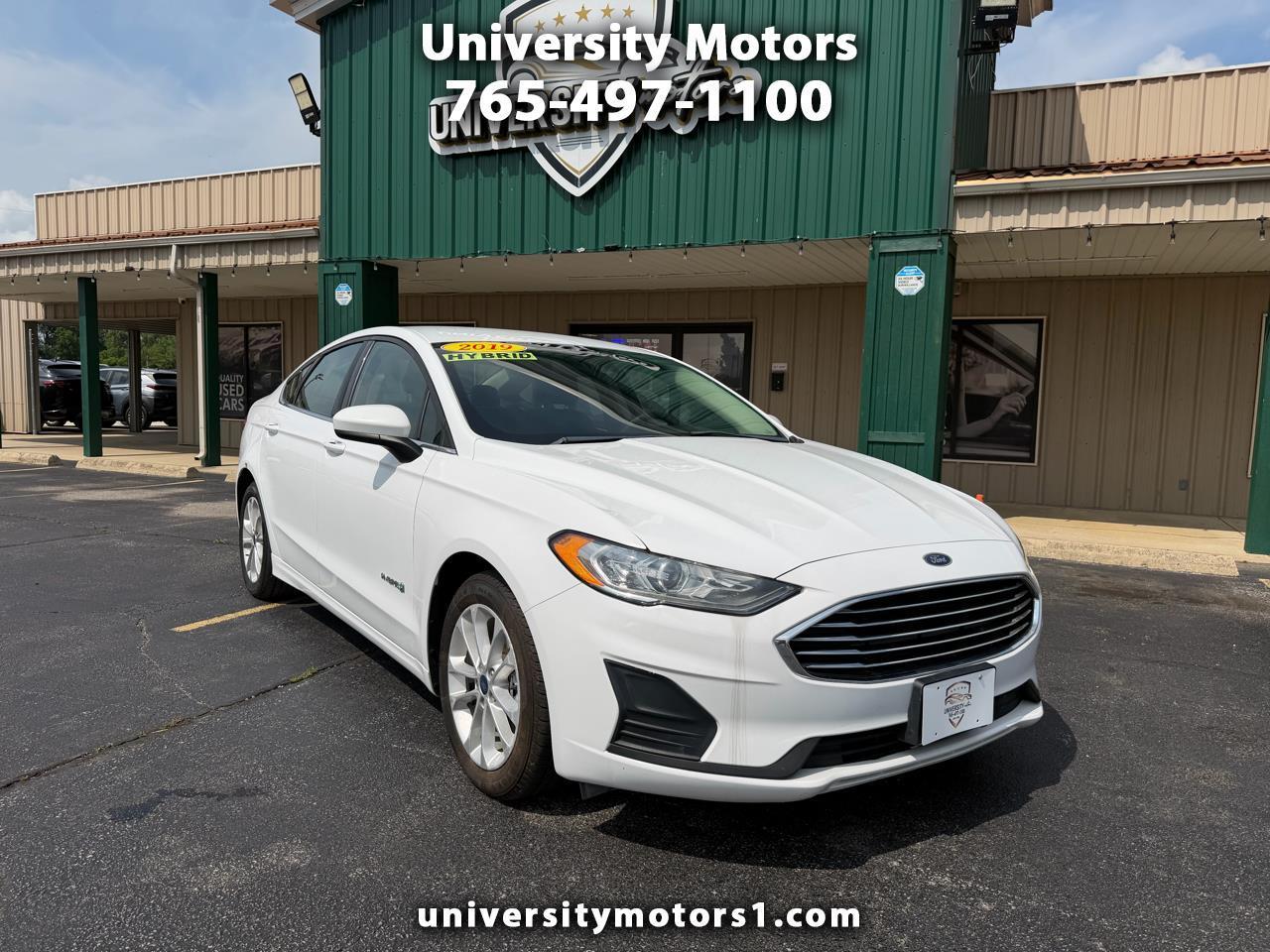 2019 Ford Fusion Hybrid SE