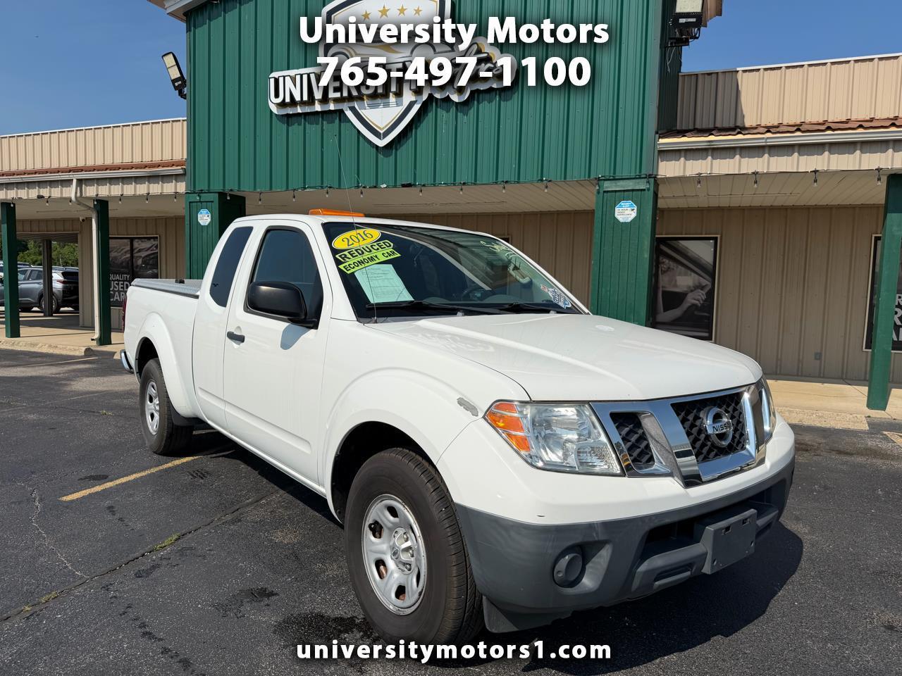 White 2016 Nissan Frontier Pickup Truck 4X2 Automatic