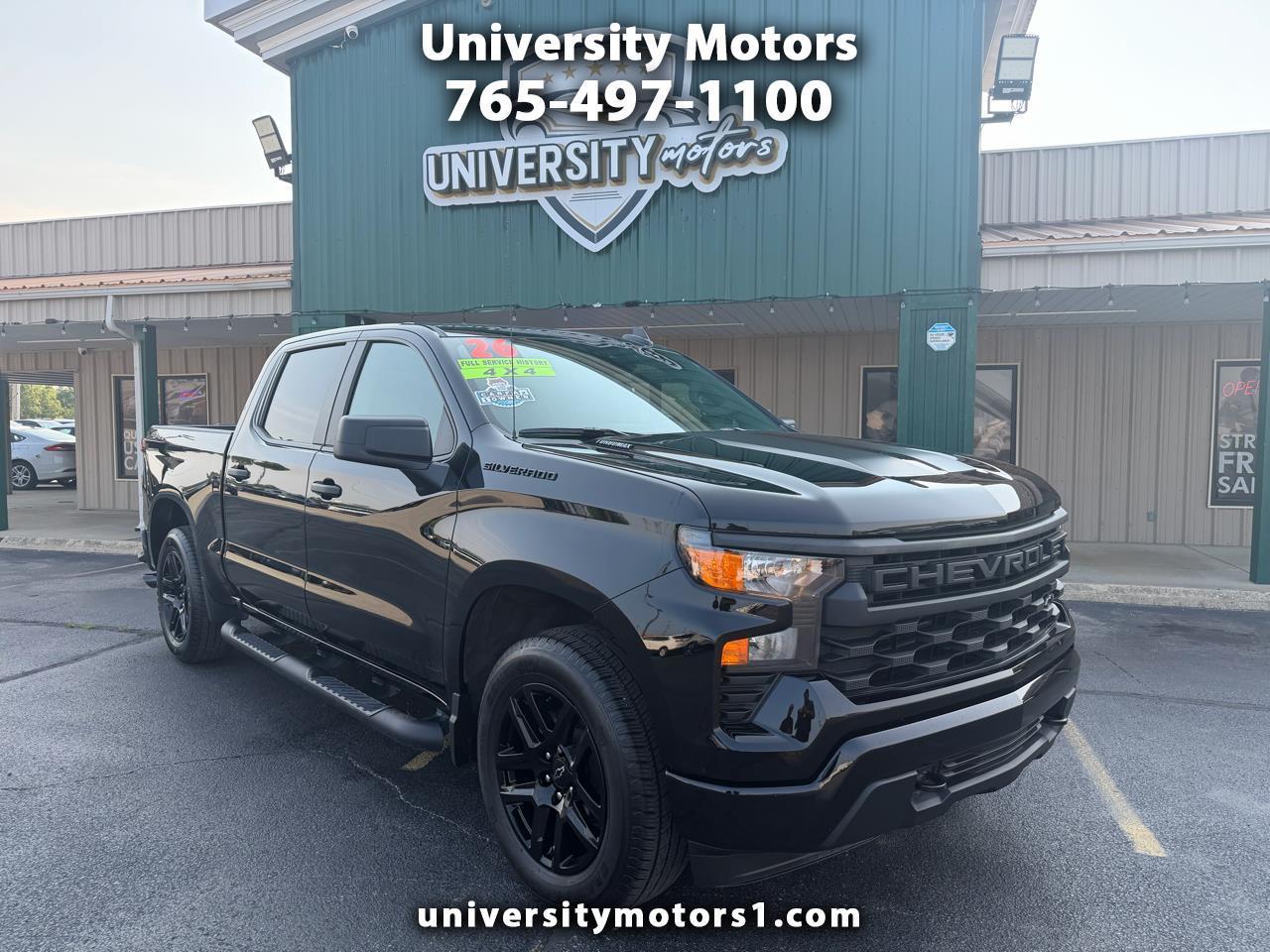 2026 Chevrolet Silverado 1500 Custom Crew Cab 4WD