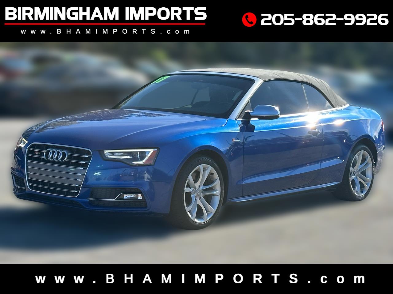 2017 Audi S5 Cabriolet 3.0 TFSI