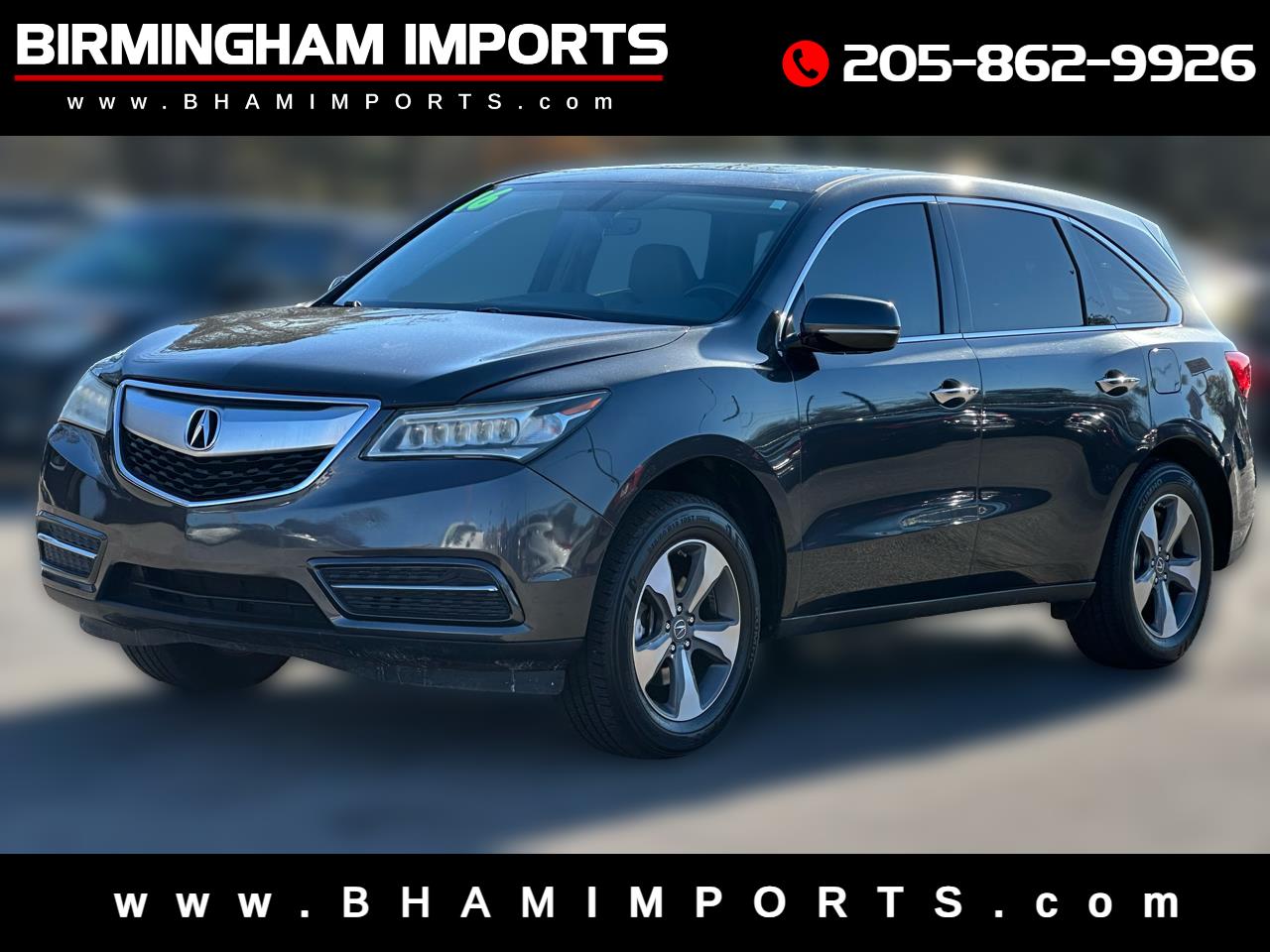 Acura MDX FWD 4dr 2016