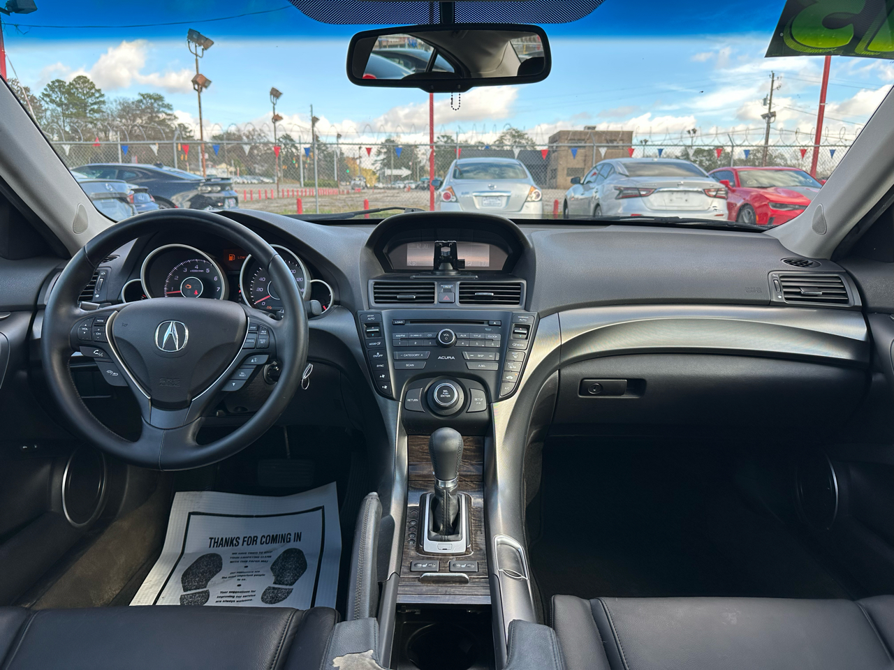 Acura TL 4dr Sdn Auto 2WD 2013