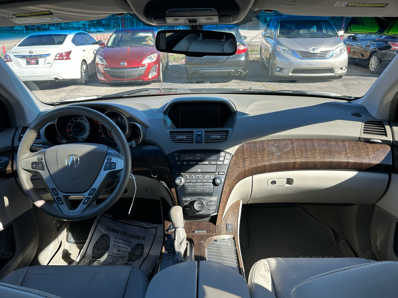 Acura MDX AWD 4dr Tech Pkg 2012