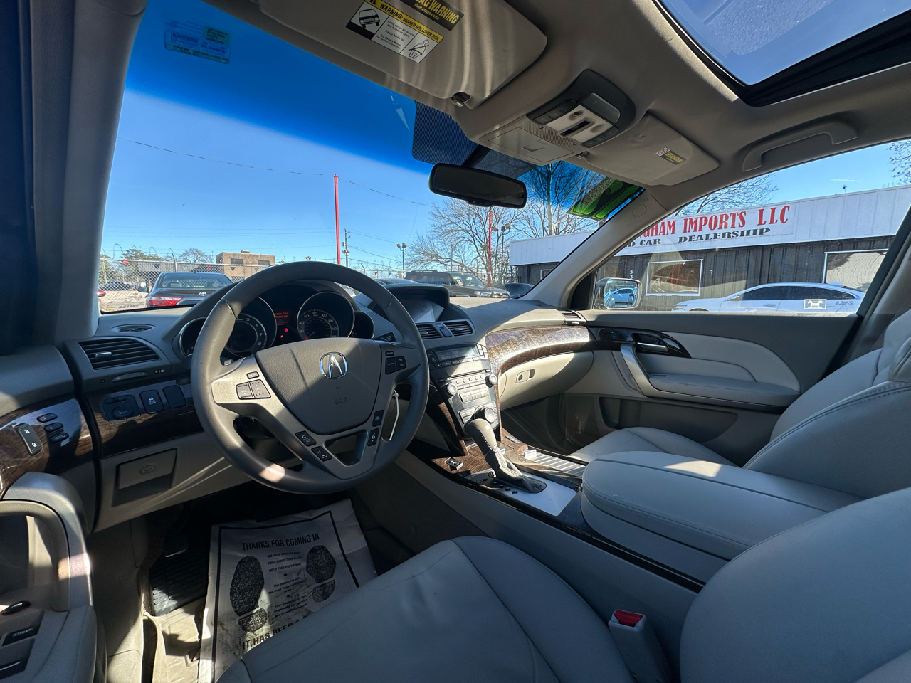 Acura MDX AWD 4dr Tech Pkg 2012