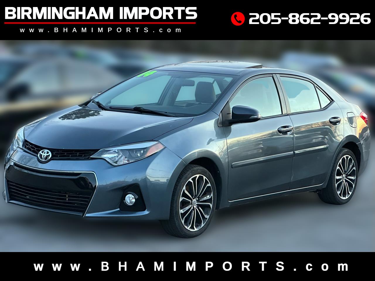 Toyota Corolla 4dr Sdn CVT LE Premium (Natl) 2014