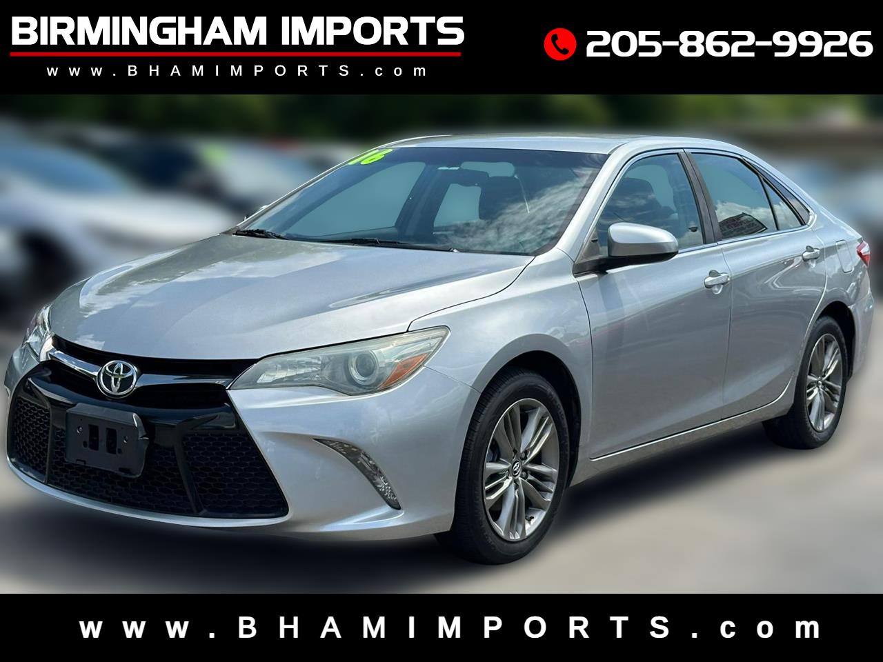 Toyota Camry 4dr Sdn I4 Auto SE w/Special Edition Pkg (Natl) 2016