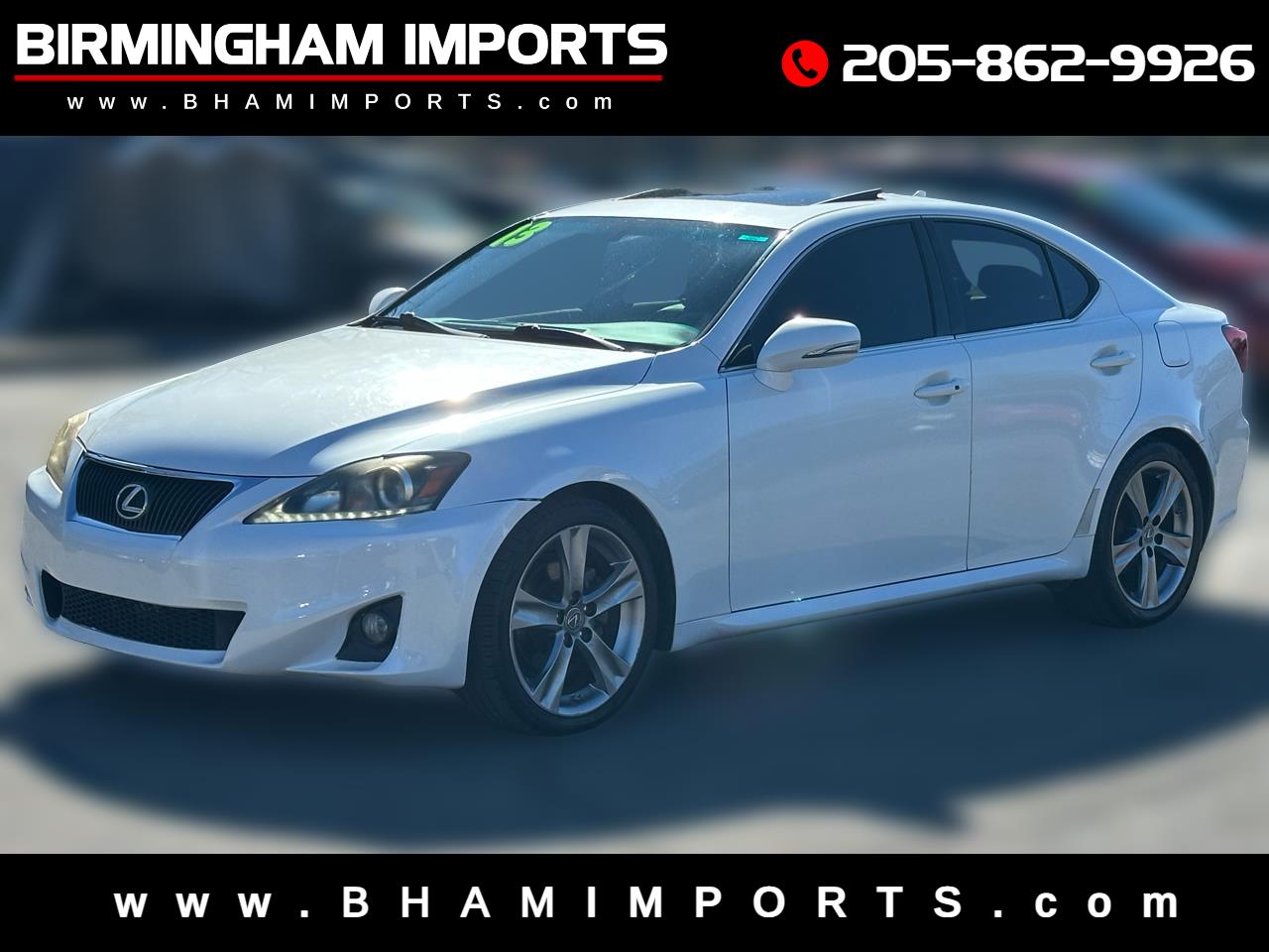 Lexus IS 250 4dr Sport Sdn Auto RWD 2013