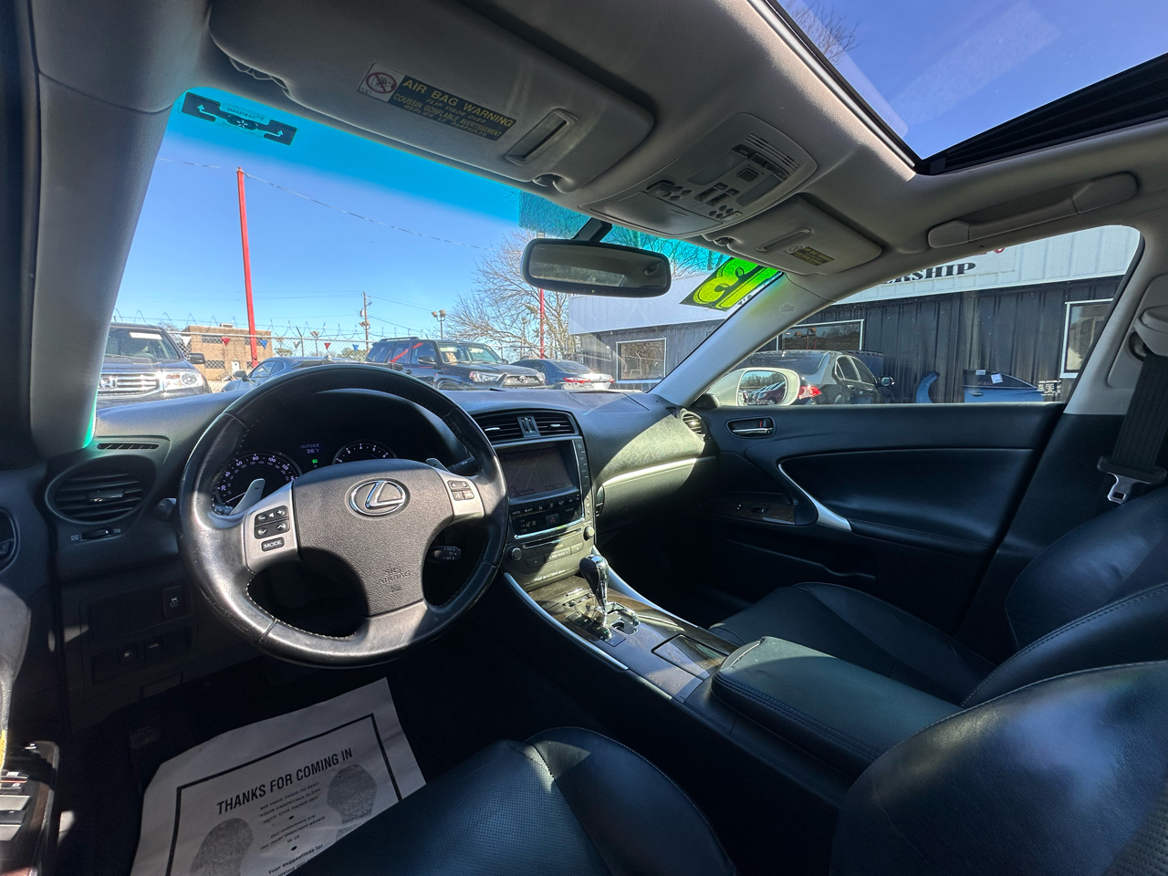 Lexus IS 250 4dr Sport Sdn Auto RWD 2013