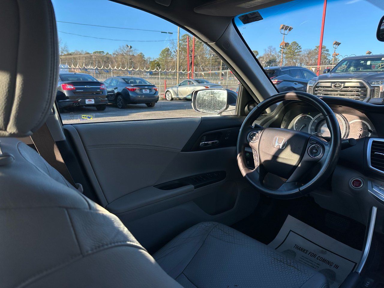 Honda Accord Sdn 4dr I4 CVT EX-L 2013