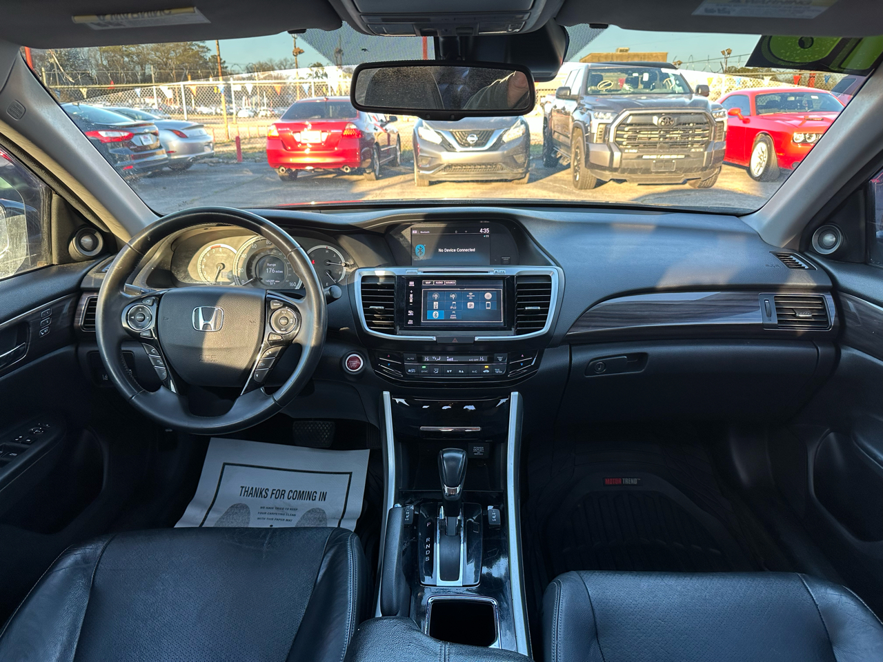 Honda Accord Sedan 4dr V6 Auto Touring 2016