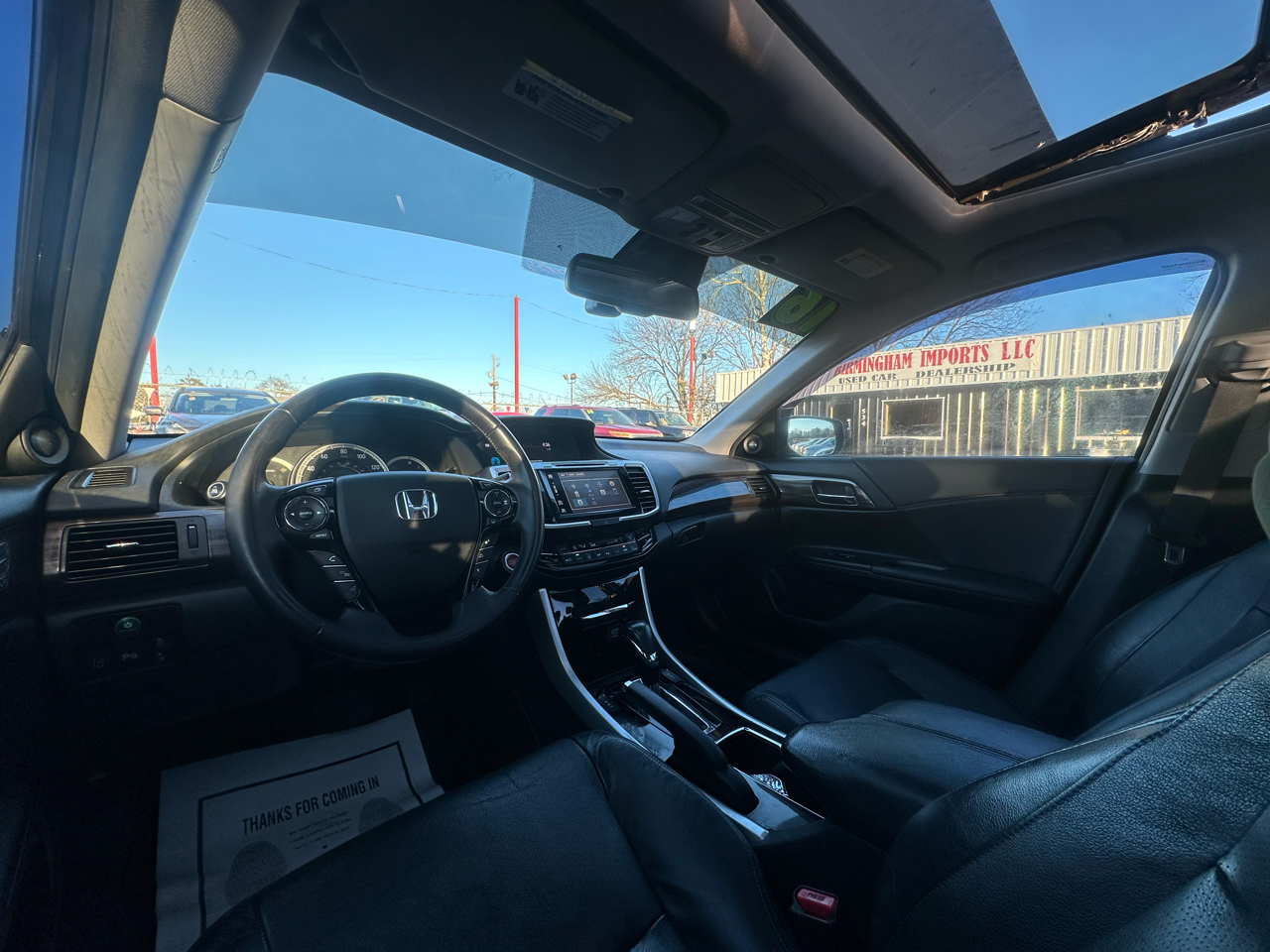 Honda Accord Sedan 4dr V6 Auto Touring 2016