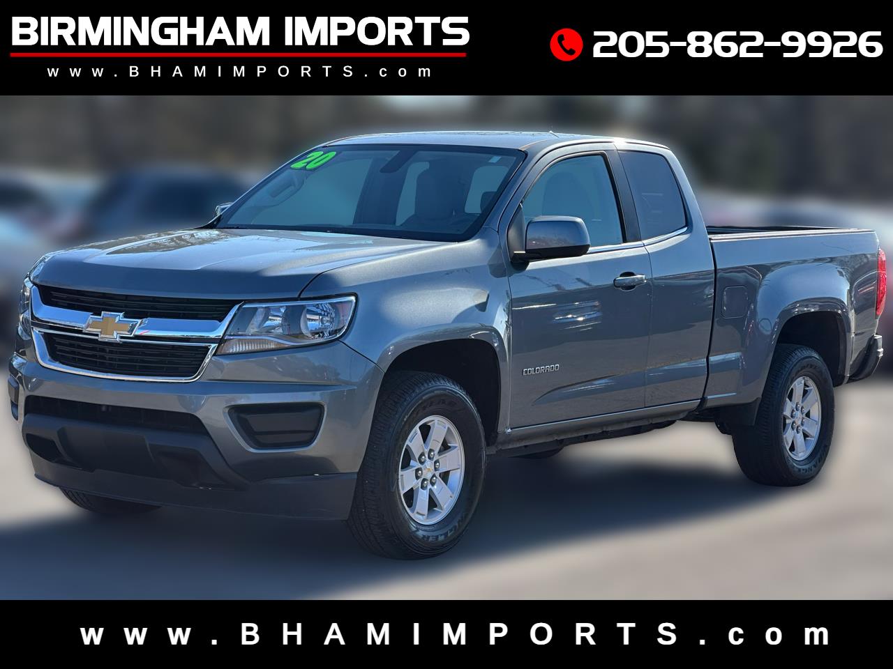2020 Chevrolet Colorado 2WD Ext Cab 128" Work Truck