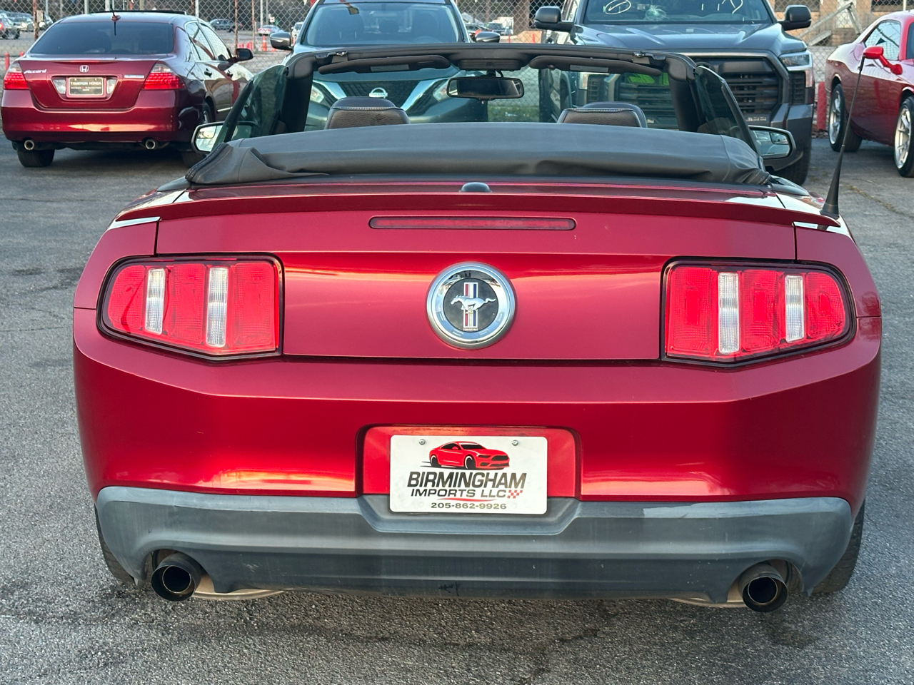 Ford Mustang 2dr Conv V6 2012