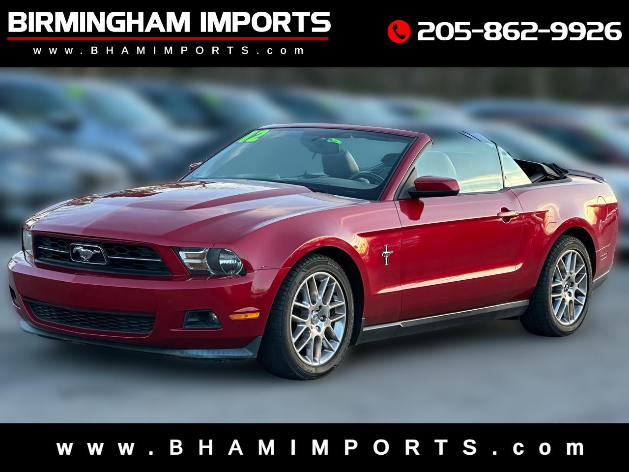 Ford Mustang 2dr Conv V6 2012