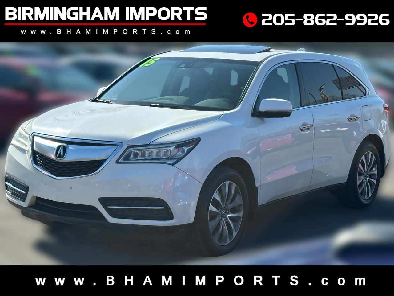 Acura MDX SH-AWD 4dr Tech Pkg 2015