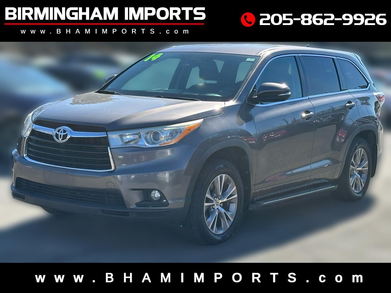 Toyota Highlander AWD 4dr V6 LE (Natl) 2014