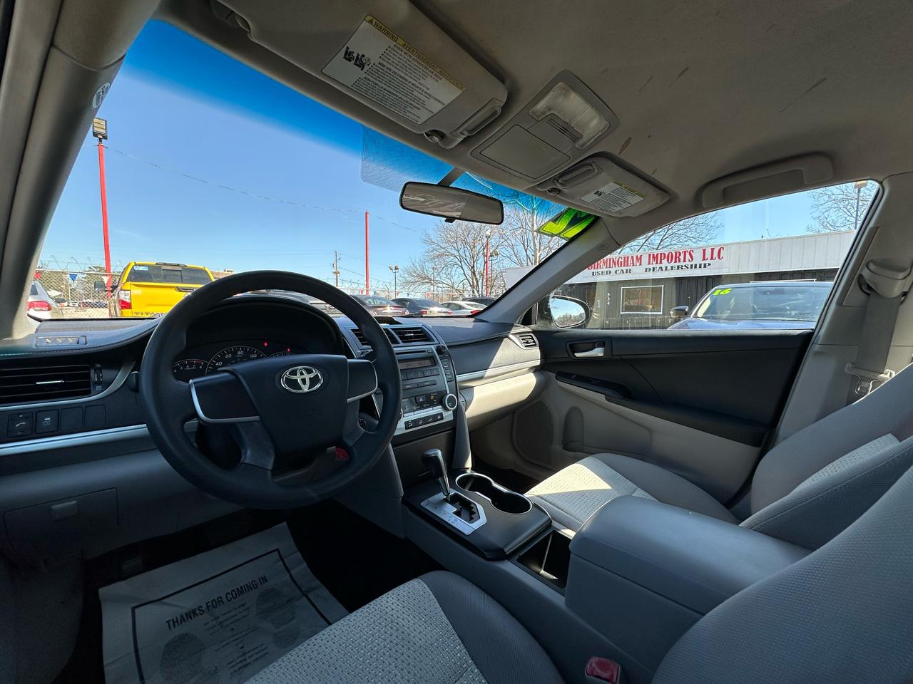 Toyota Camry 4dr Sdn I4 Auto SE Sport Limited Edition (Natl) 2012