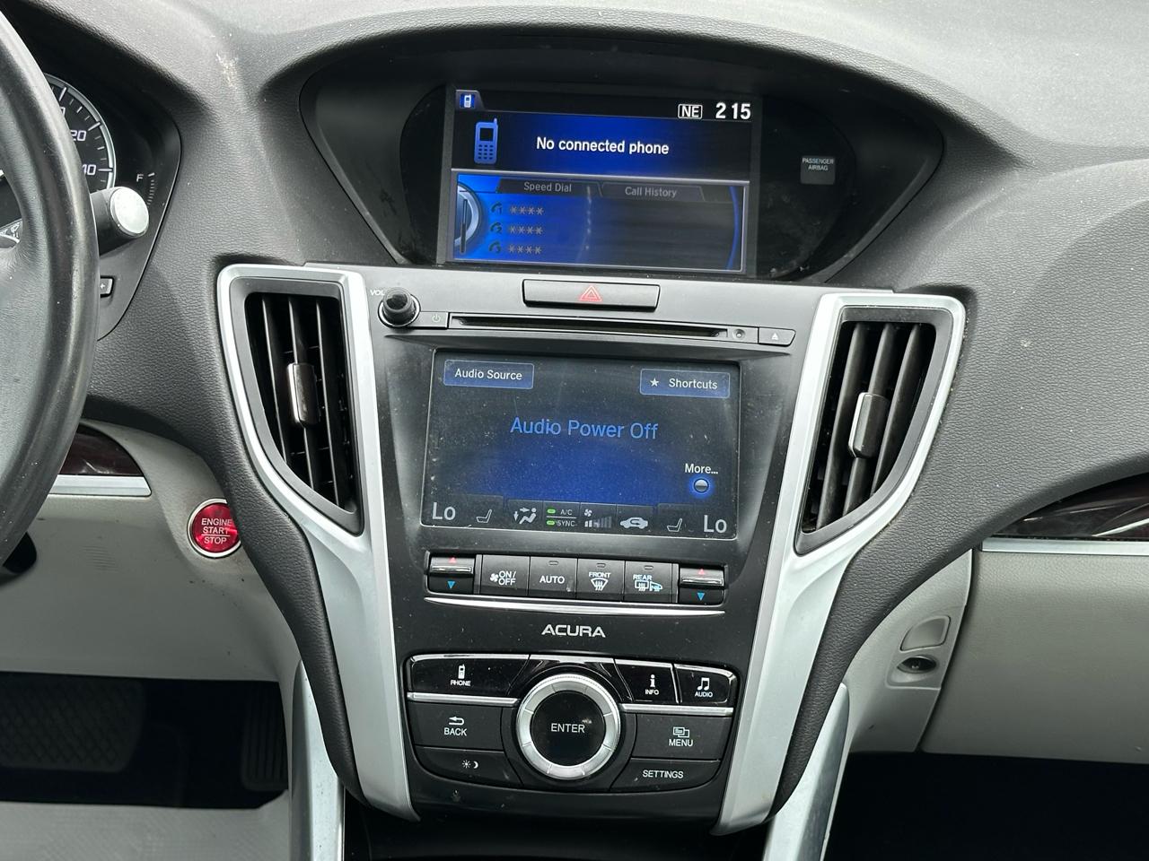 Acura TLX 4dr Sdn FWD 2016