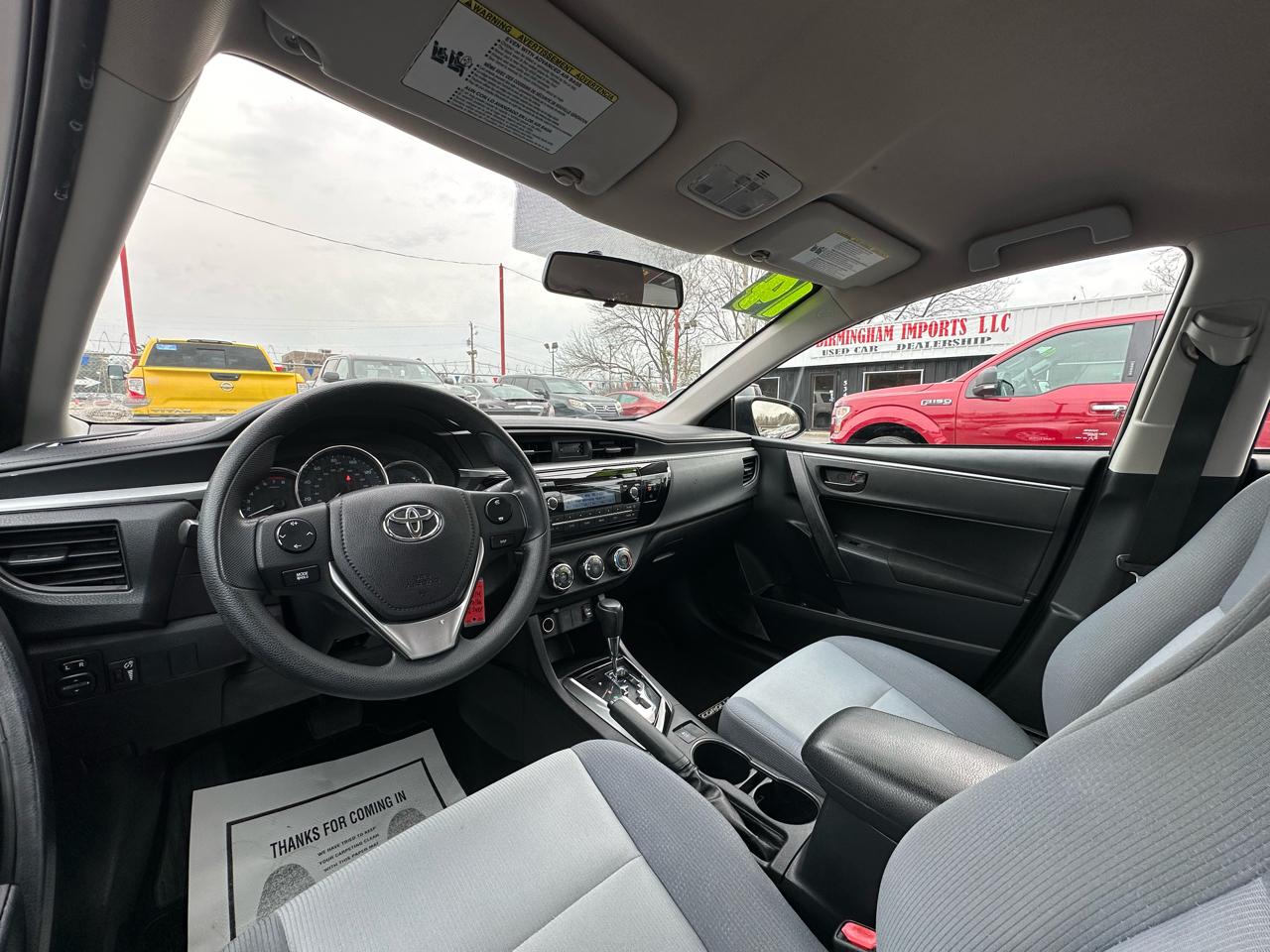 Toyota Corolla 4dr Sdn CVT LE Premium (Natl) 2014