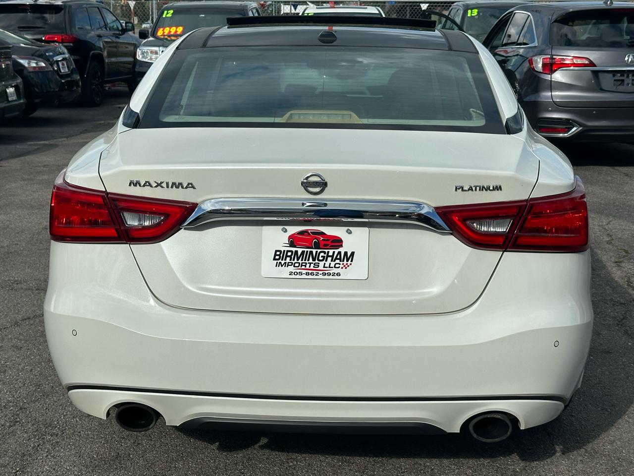 Nissan Maxima 4dr Sdn 3.5 Platinum 2016