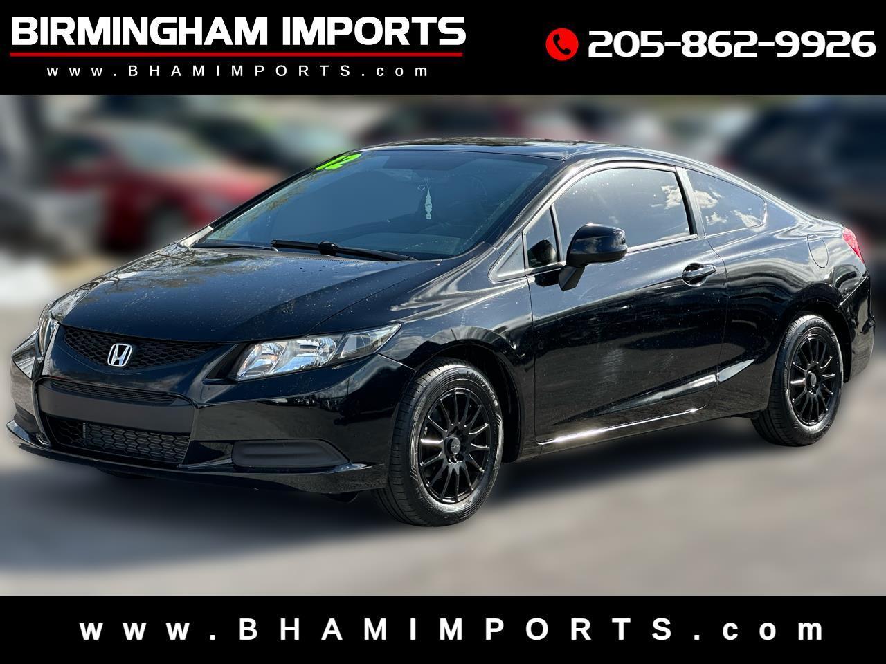 Honda Civic Cpe 2dr Auto LX 2012