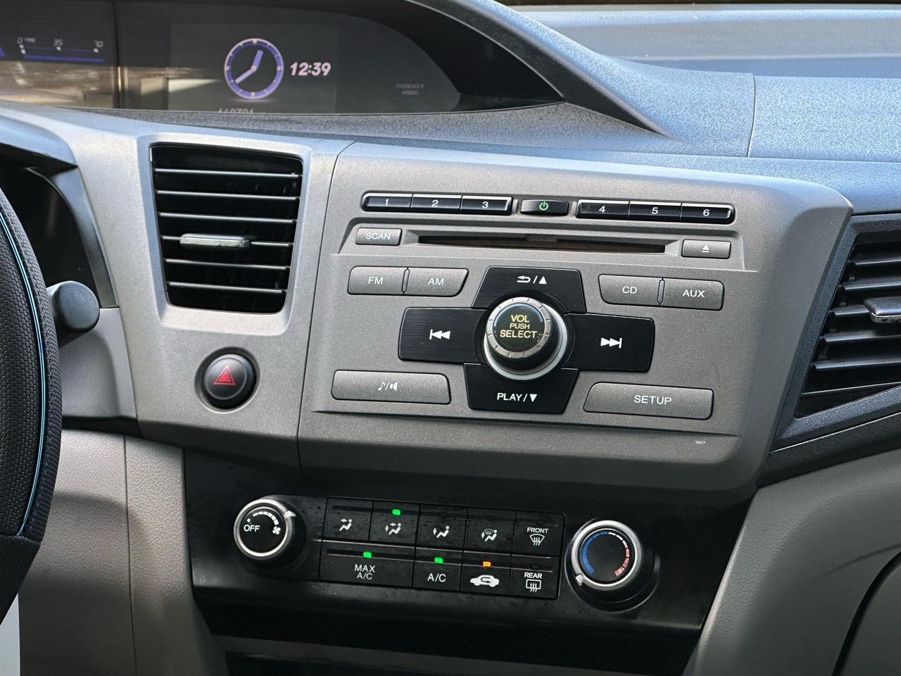 Honda Civic Cpe 2dr Auto LX 2012