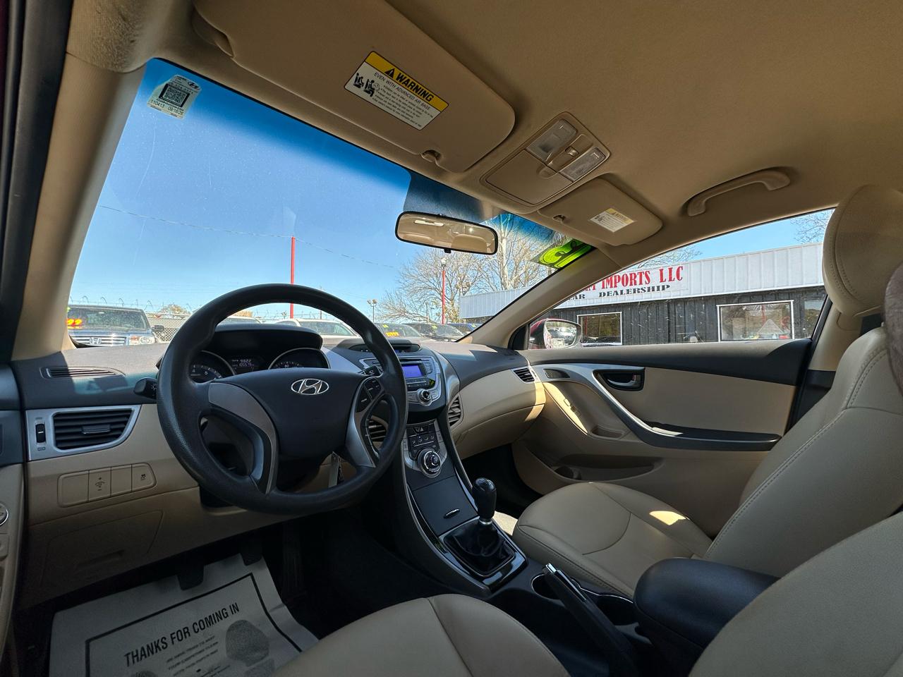 Hyundai Elantra 4dr Sdn Man GLS (Ulsan Plant) *Ltd Avail* 2013