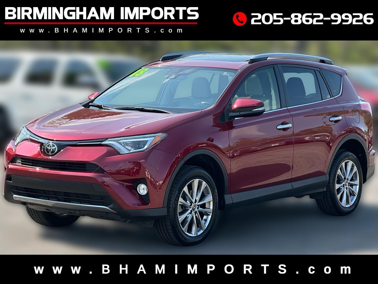 Toyota RAV4 Limited FWD (Natl) 2018