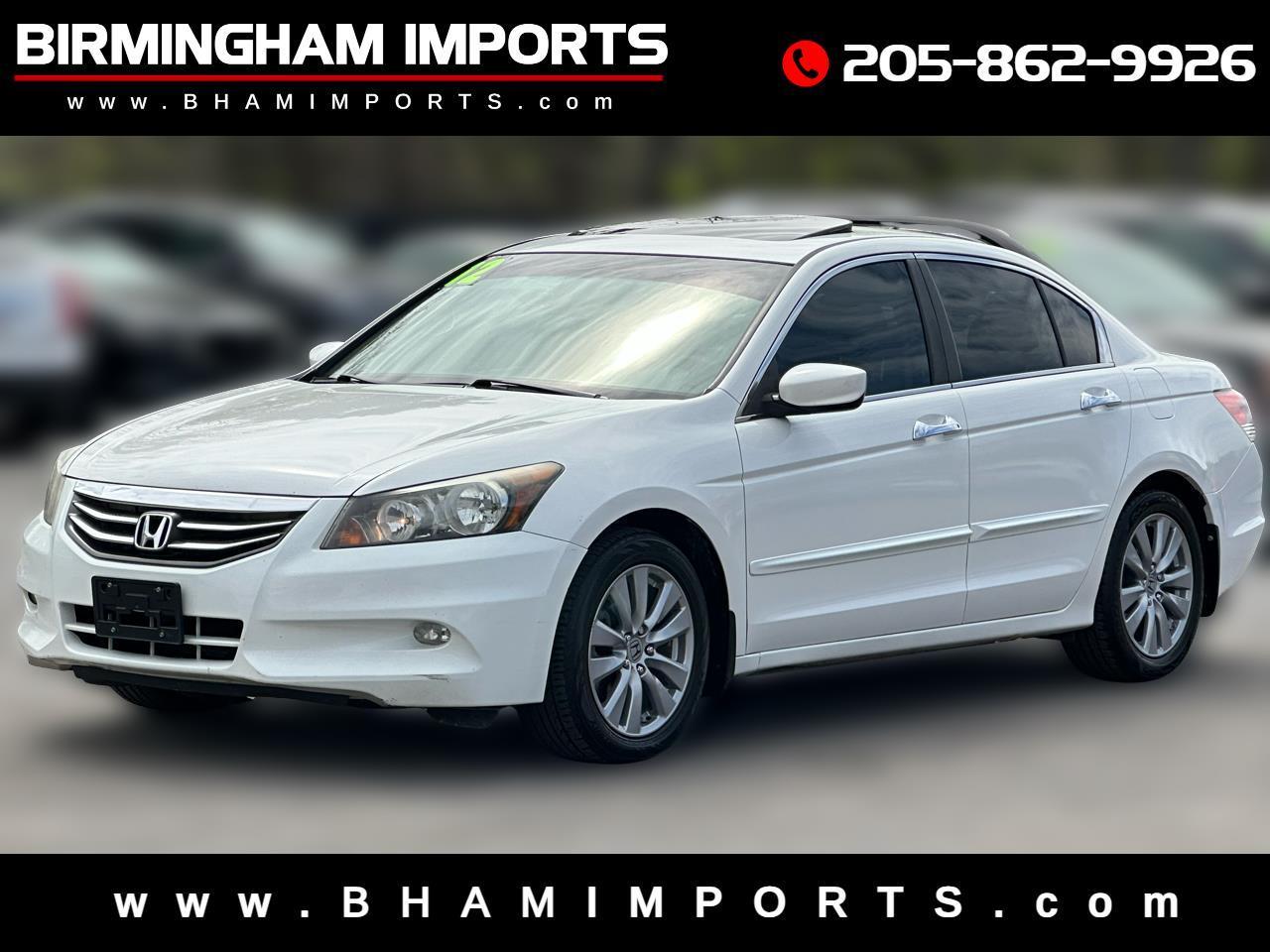 Honda Accord Sdn 4dr V6 Auto EX-L 2012