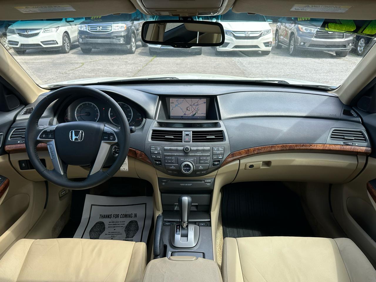 Honda Accord Sdn 4dr V6 Auto EX-L 2012