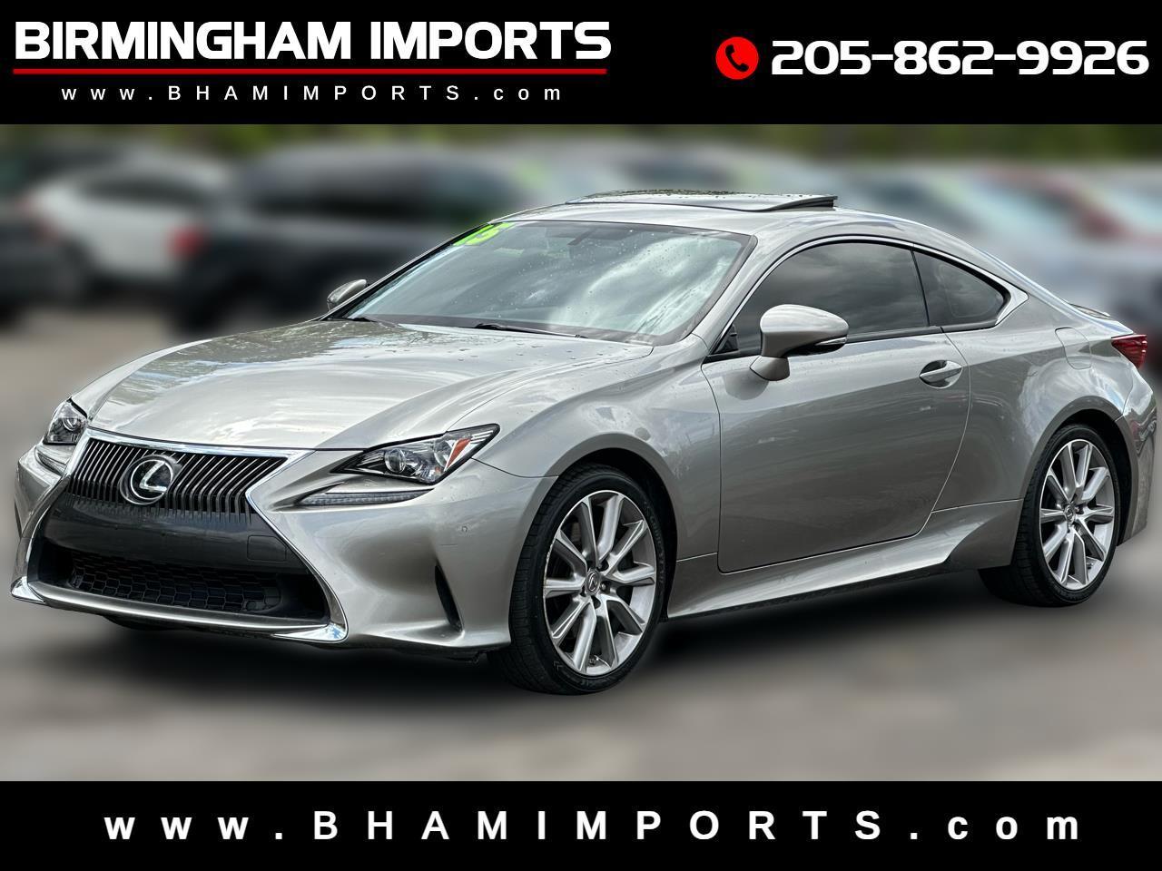Lexus RC 350 2dr Cpe RWD 2015