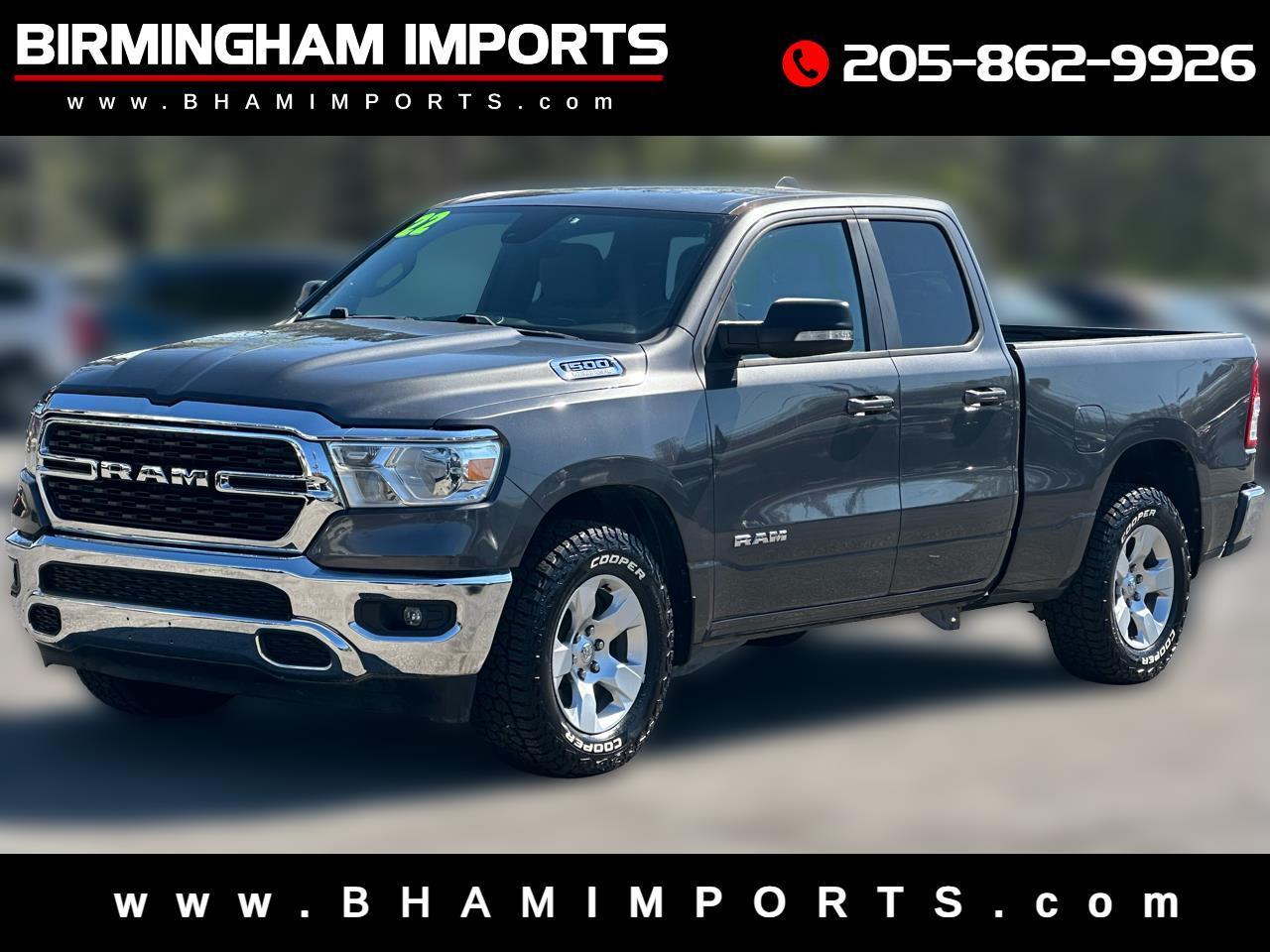 RAM 1500 Big Horn 4x2 Quad Cab 6'4" Box 2022