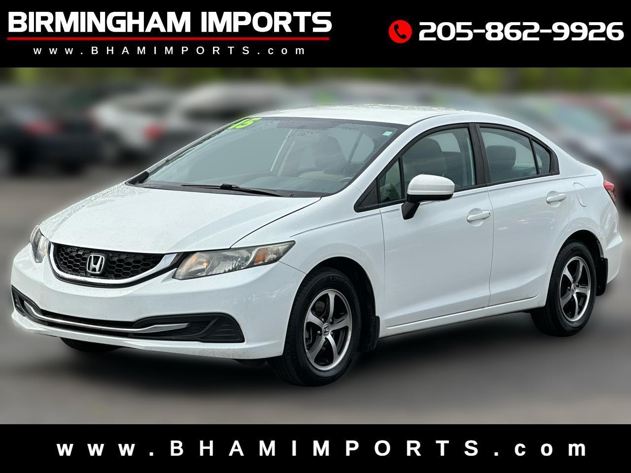 Honda Civic Sedan 4dr CVT SE 2015