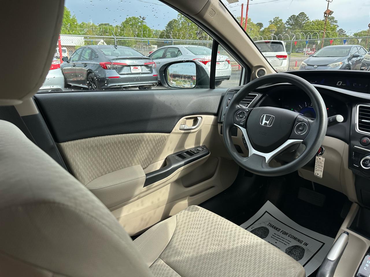 Honda Civic Sedan 4dr CVT SE 2015